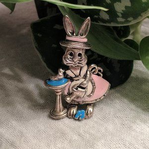 Easter Bunny Brooch